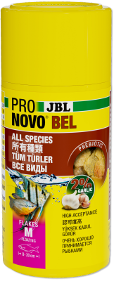 JBL PRONOVO BEL FLAKES M основной корм в хлопьях для рыб 18г 100мл
